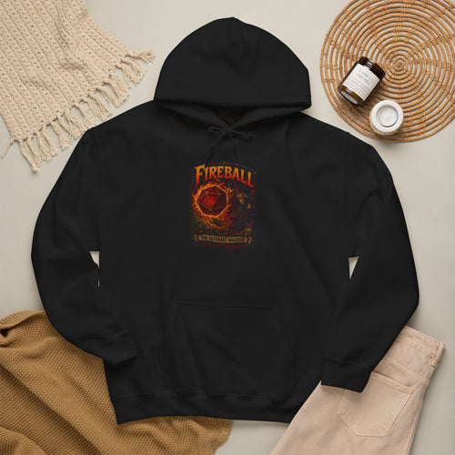 Fireball – The Ultimate Solution to All My Problems| Funny RPG Hoodie