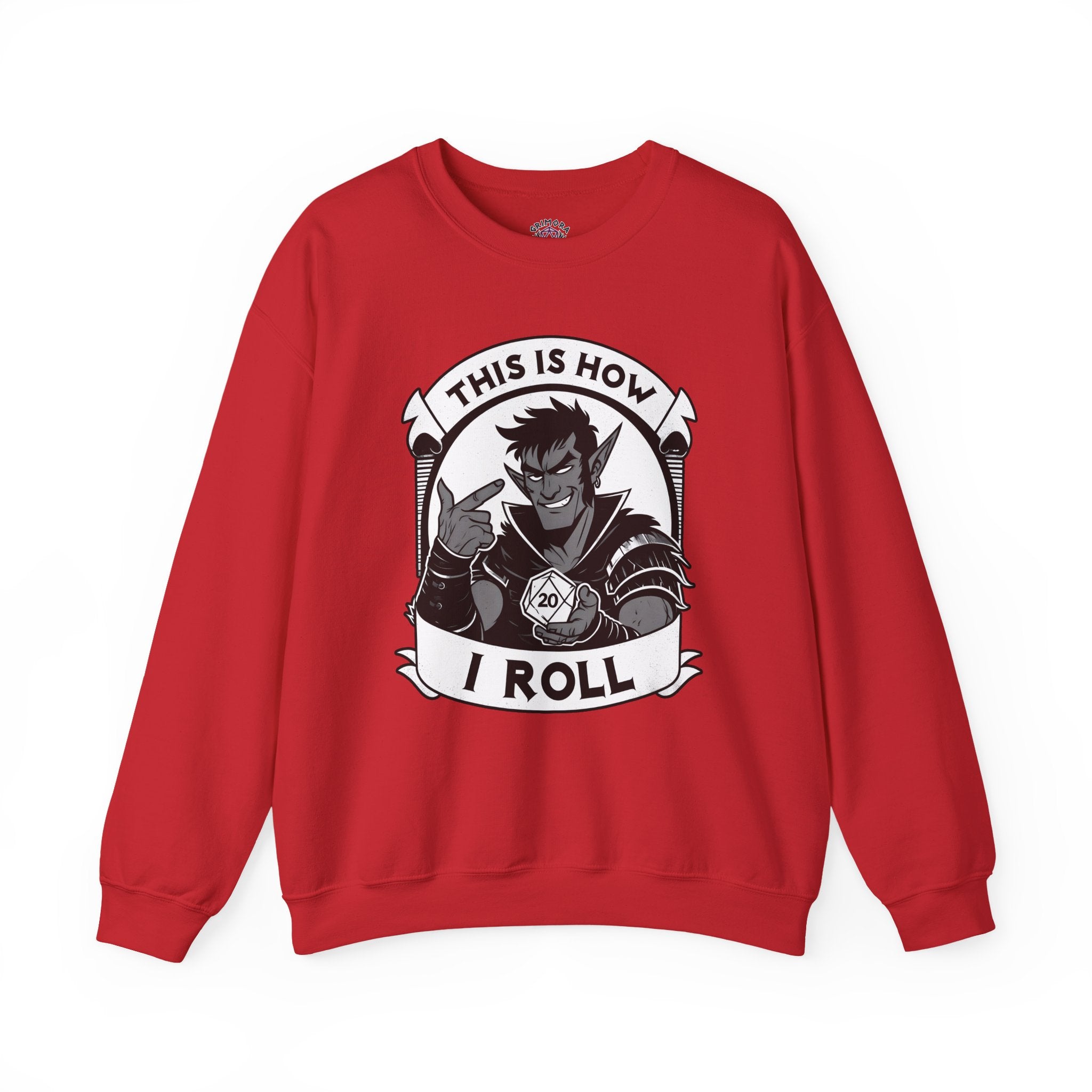 This Is How I Roll D20 Sweatshirt
