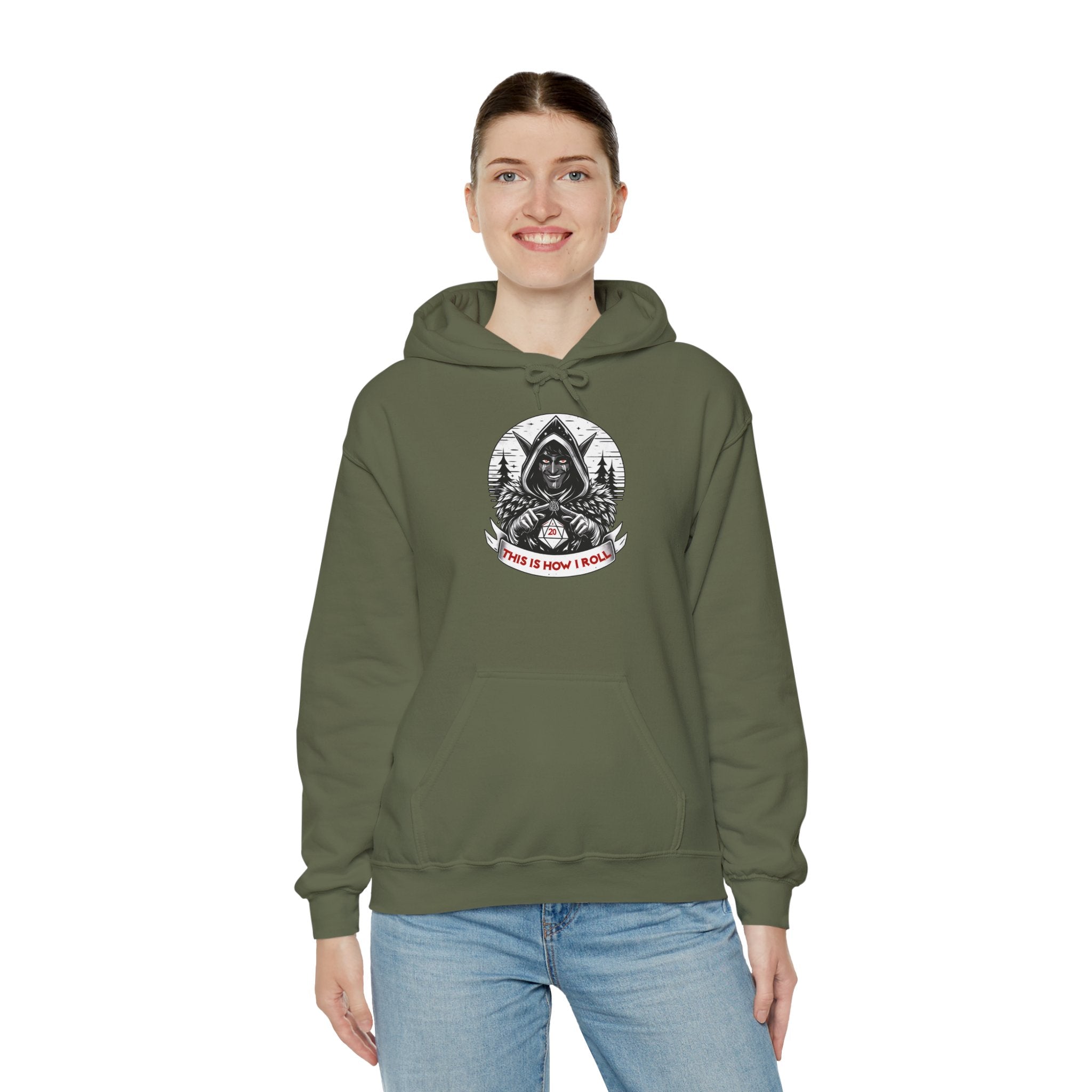 This Is How I Roll D20 Hoodie