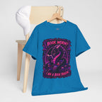 Book Worm? I Am a Book Dragon, Fantasy Reader T-shirt