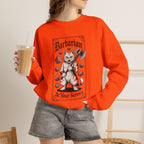 Barbarian Cat at Your Serivece D&D Sweatshirt | Cat Lover RPG Gift