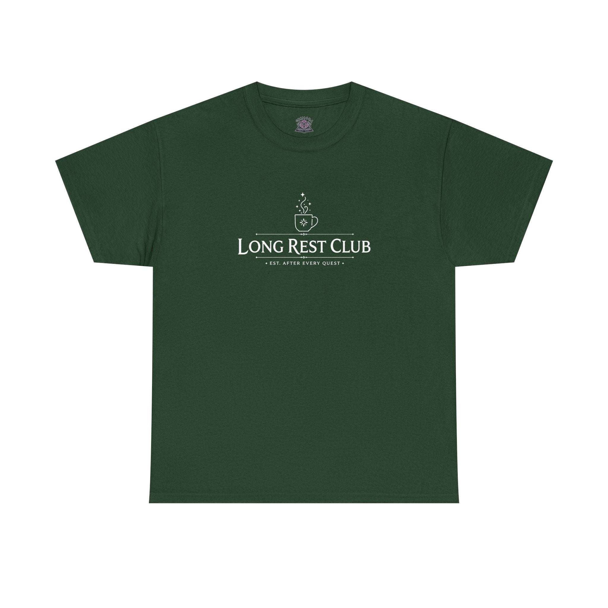 Long Rest Club – Est. After Every Quest | Fantasy RPG T-shirt