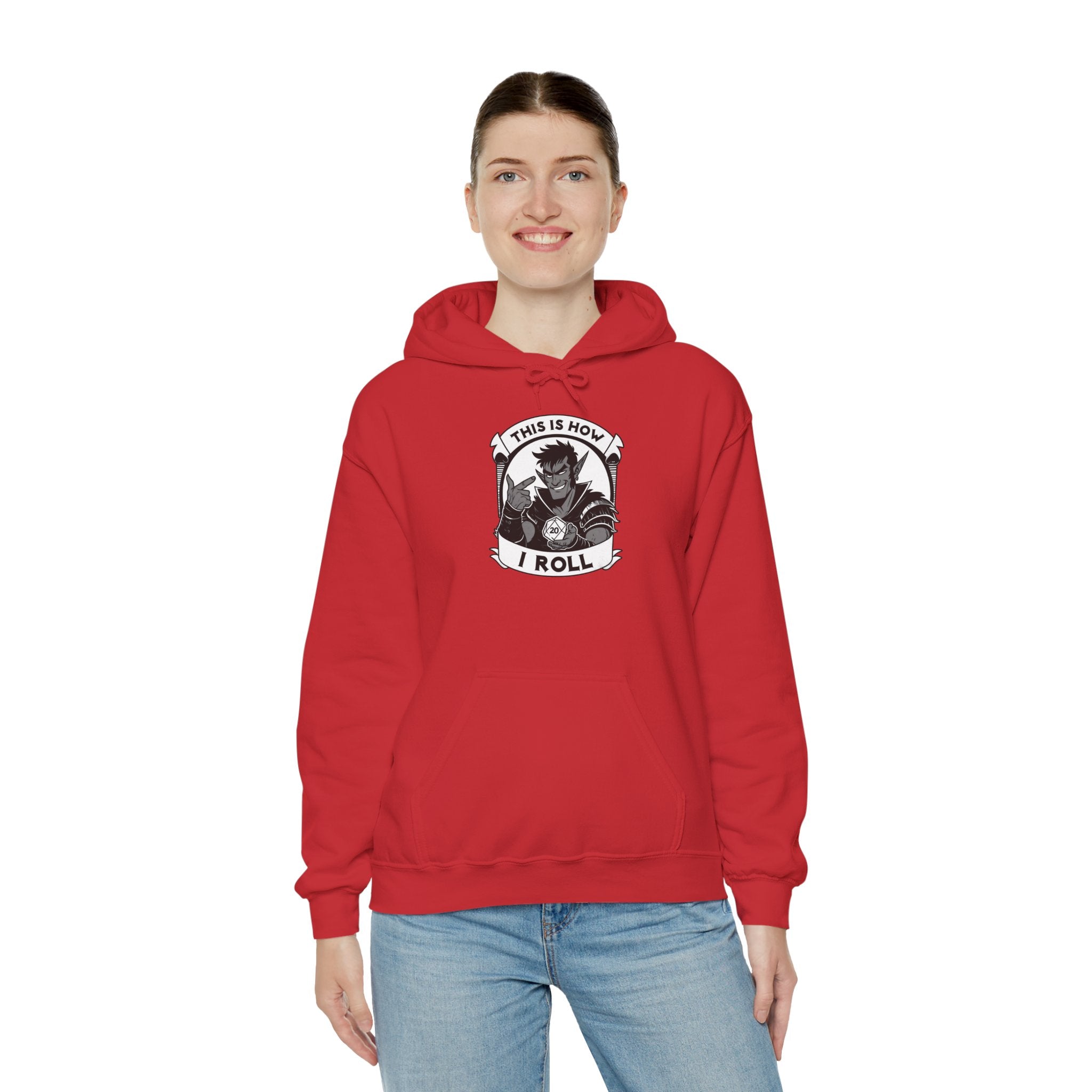 This Is How I Roll D20 Hoodie