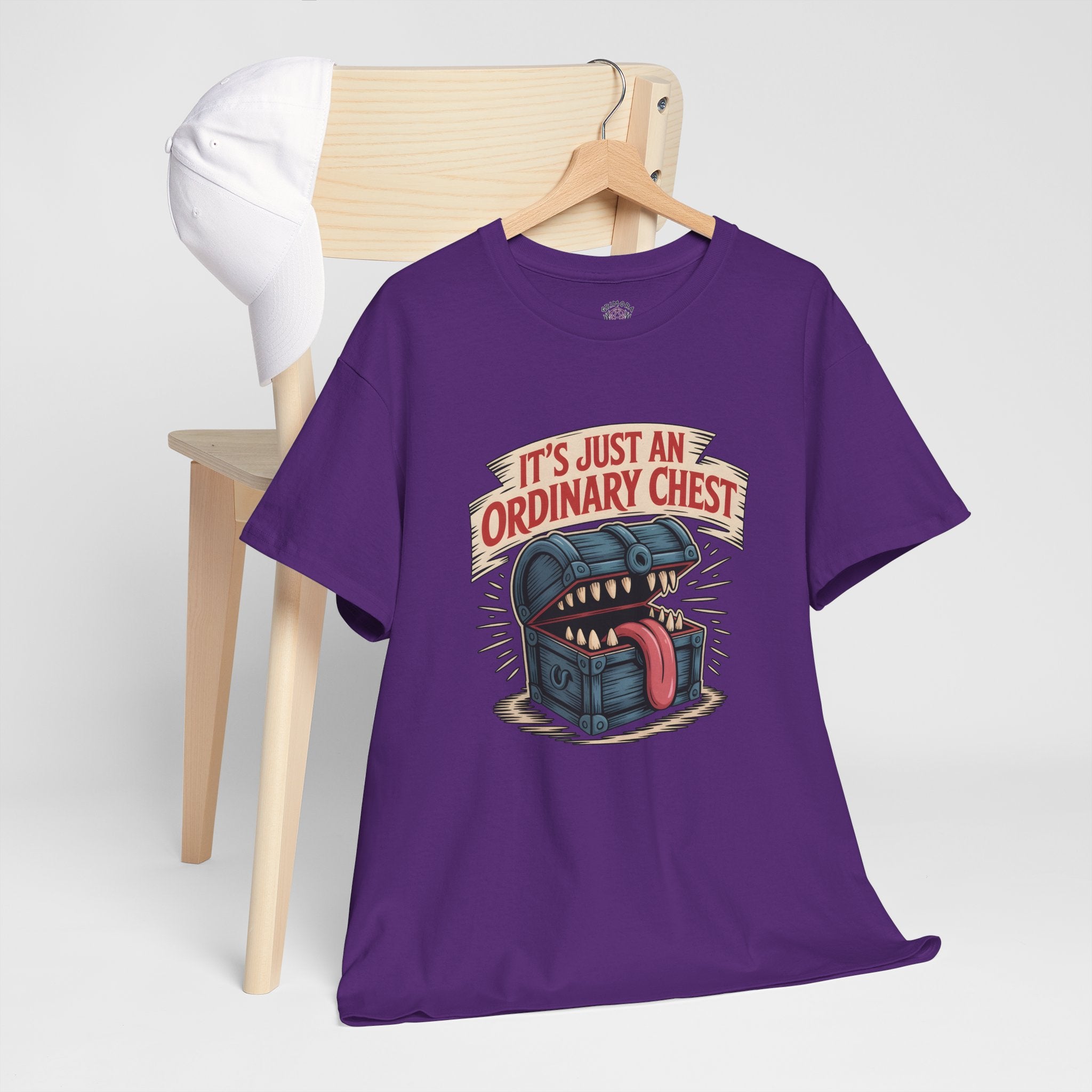 "It's Just An Ordinary Chest" — Mimic monster T-shirt