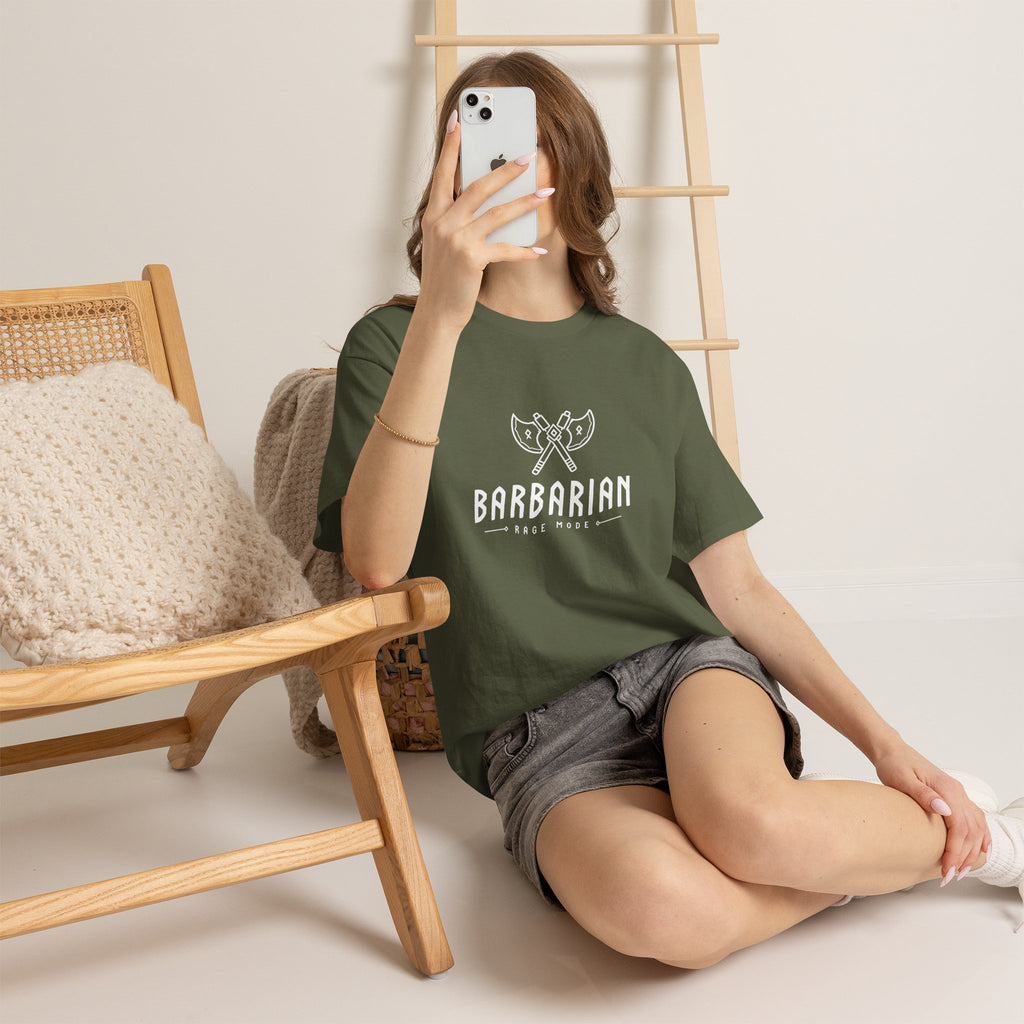 Barbarian – Rage Unleashed | DnD class T-shirt