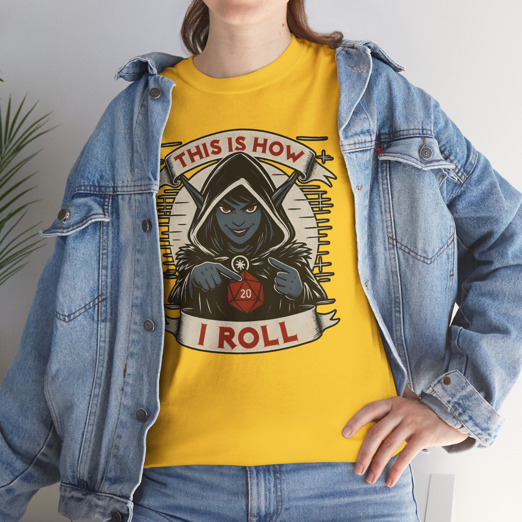 This Is How I Roll D20 T-shirt