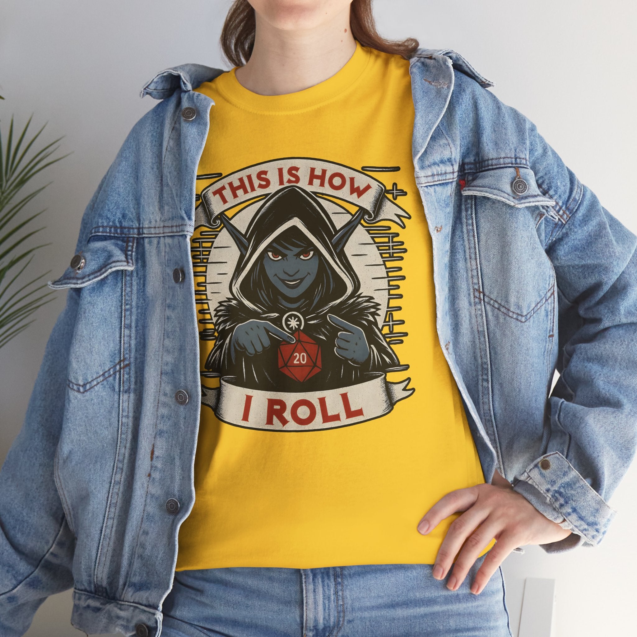 This Is How I Roll D20 T-shirt