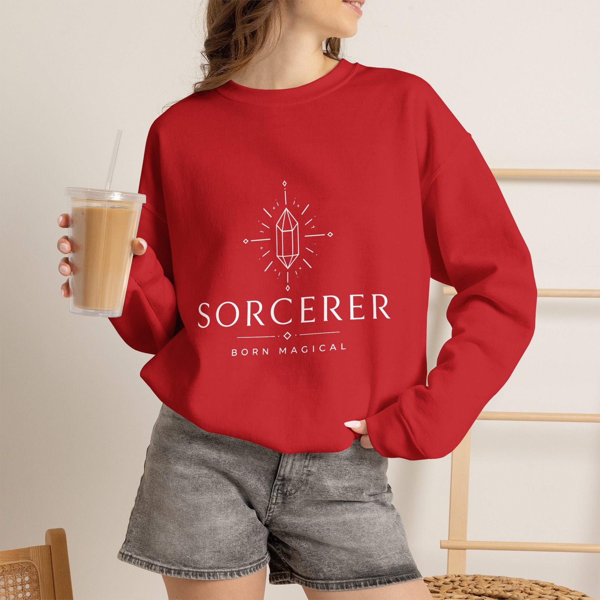 Sorcerer – Born Magical | DnD class Sweatshirt
