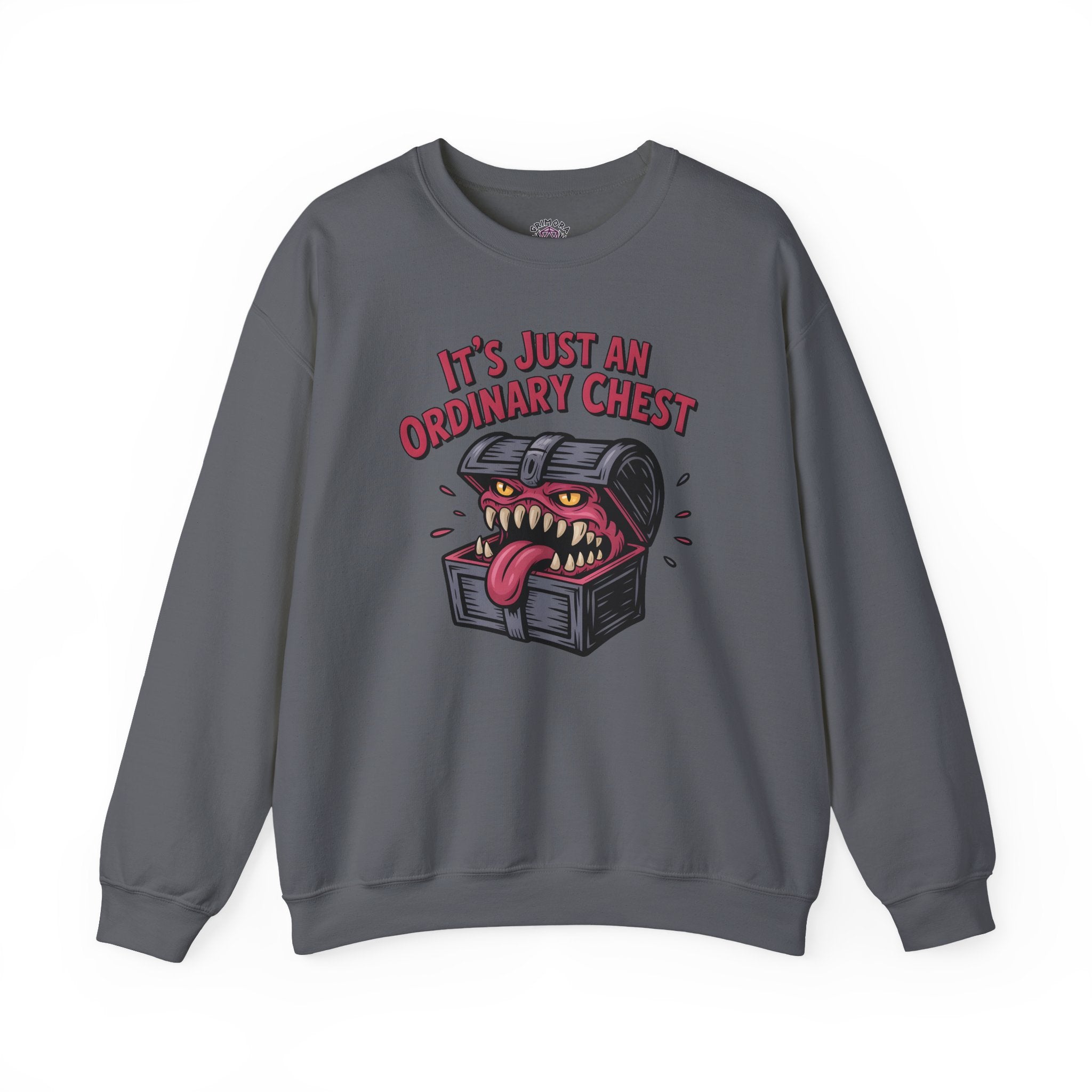 "It's Just An Ordinary Chest" — Mimic monster Sweatshirt