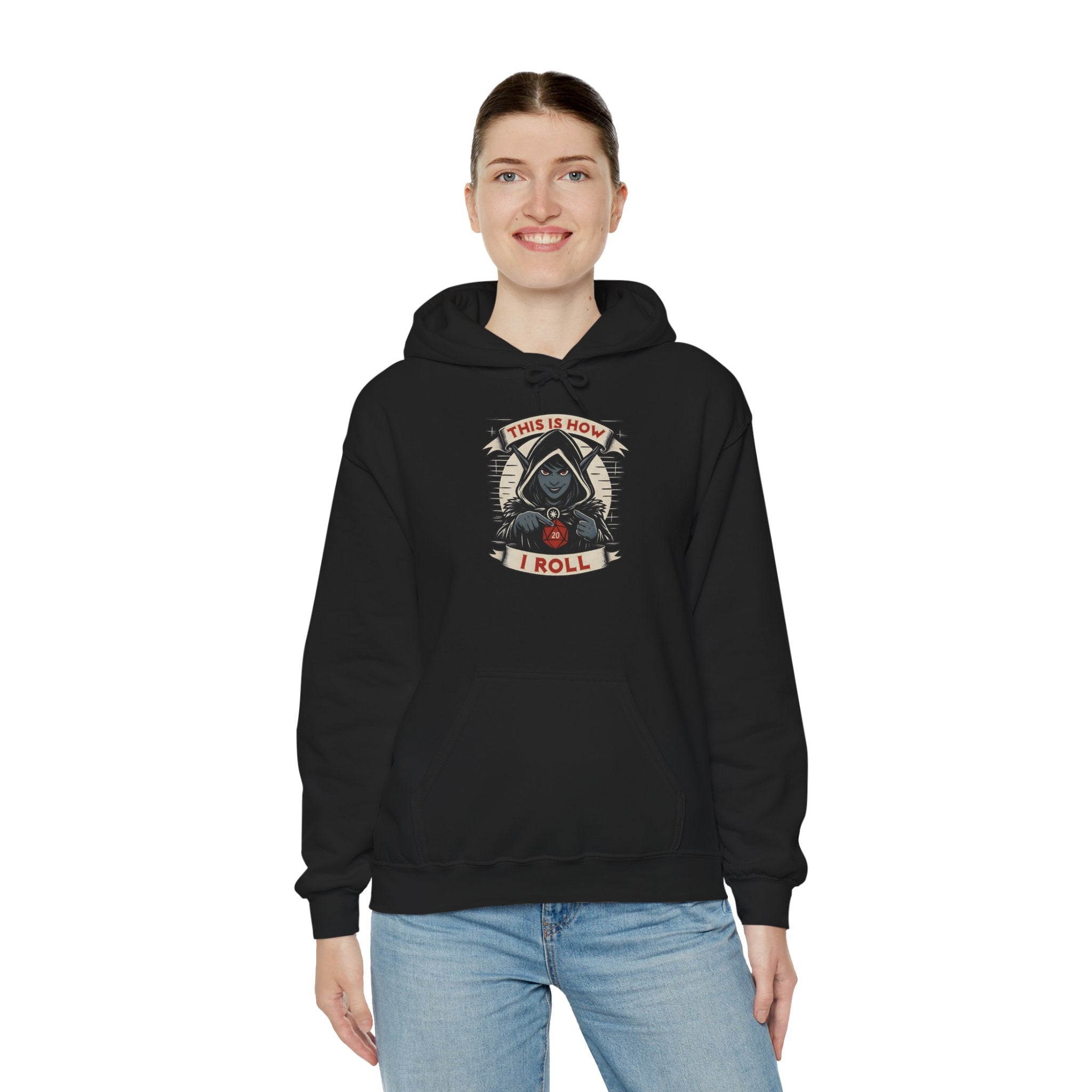 This Is How I Roll D20 Hoodie