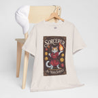 Sorcerer Cat at Your Service D&D T-shirt | Cat Lover RPG Gift