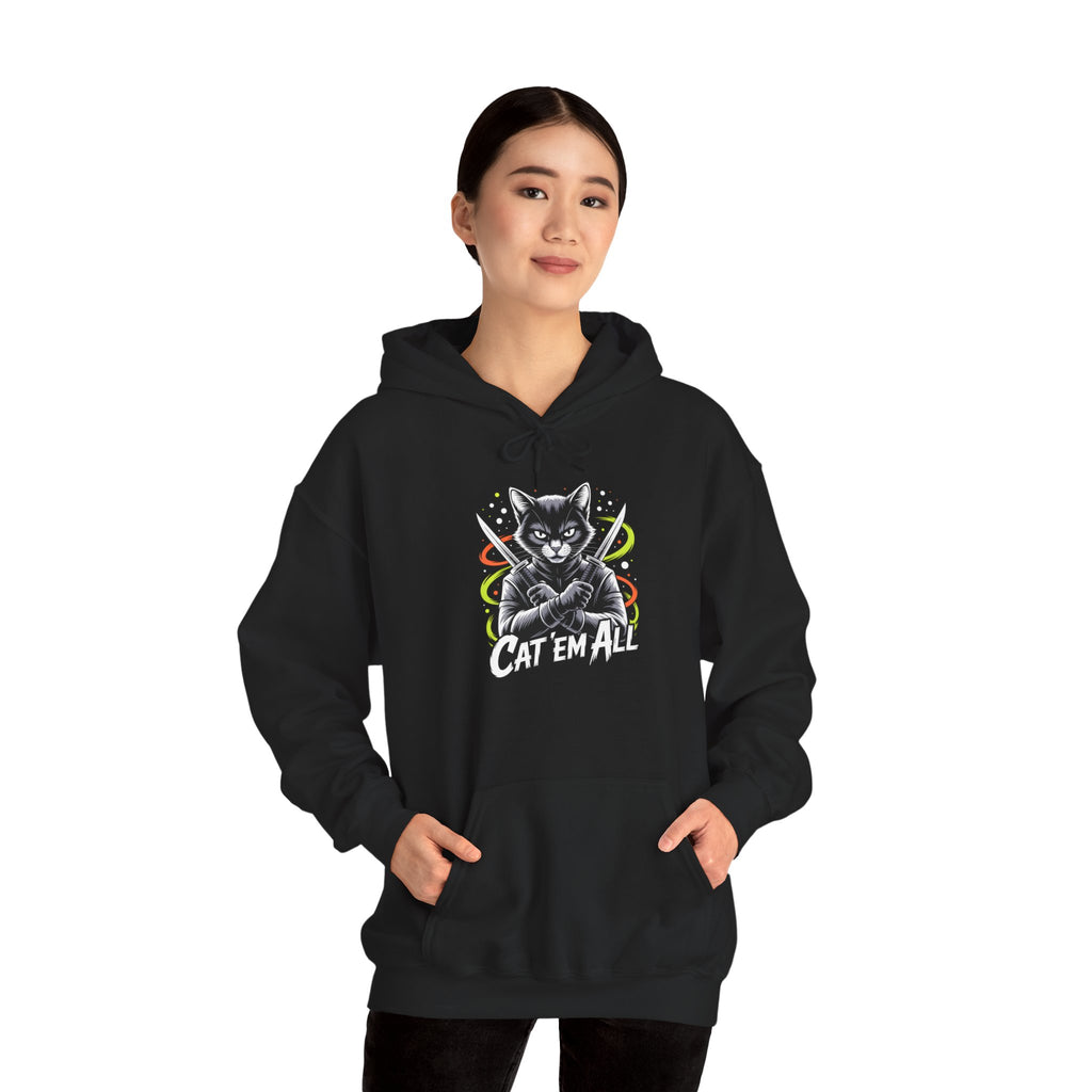 Cat 'Em All Hoodie
