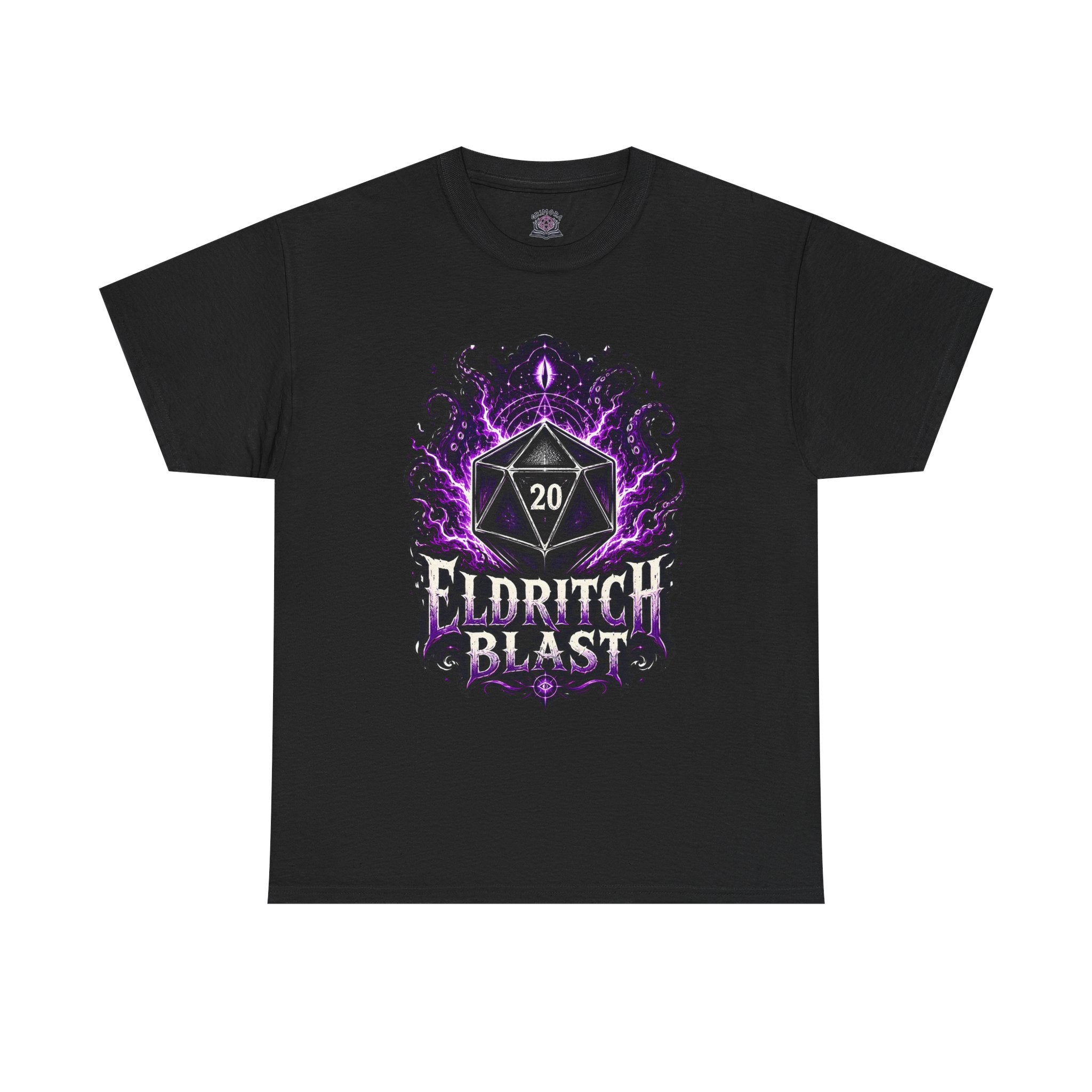 Eldritch Blast – The Patron Always Answers | Fantasy RPG D20 T-shirt