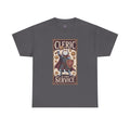 Cleric Cat at Your Service D&D T-shirt | Cat Lover RPG Gift