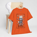 Fighter Cat at Your Service D&D T-shirt | Cat Lover RPG Gift