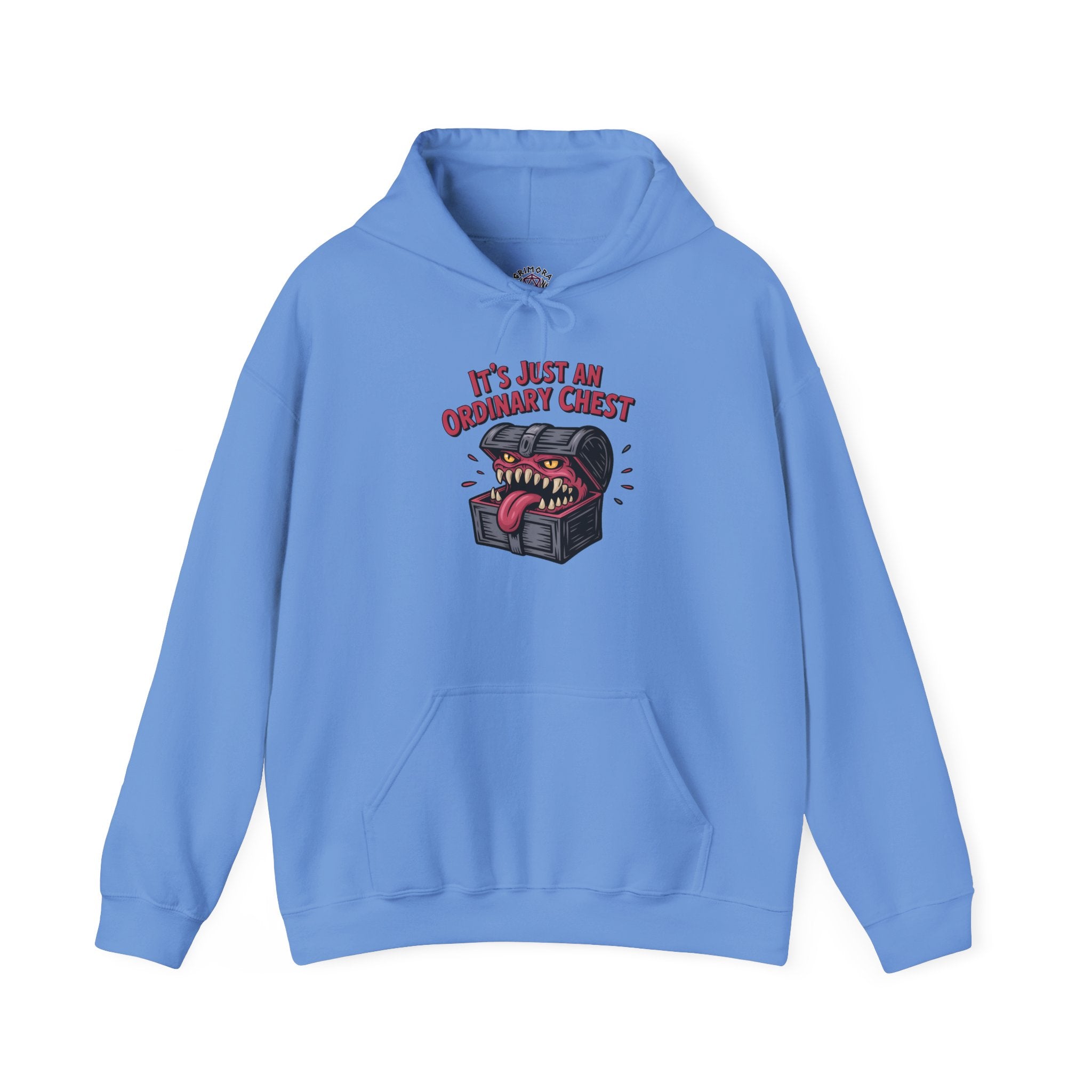 "It's Just An Ordinary Chest" — Mimic monster Hoodie