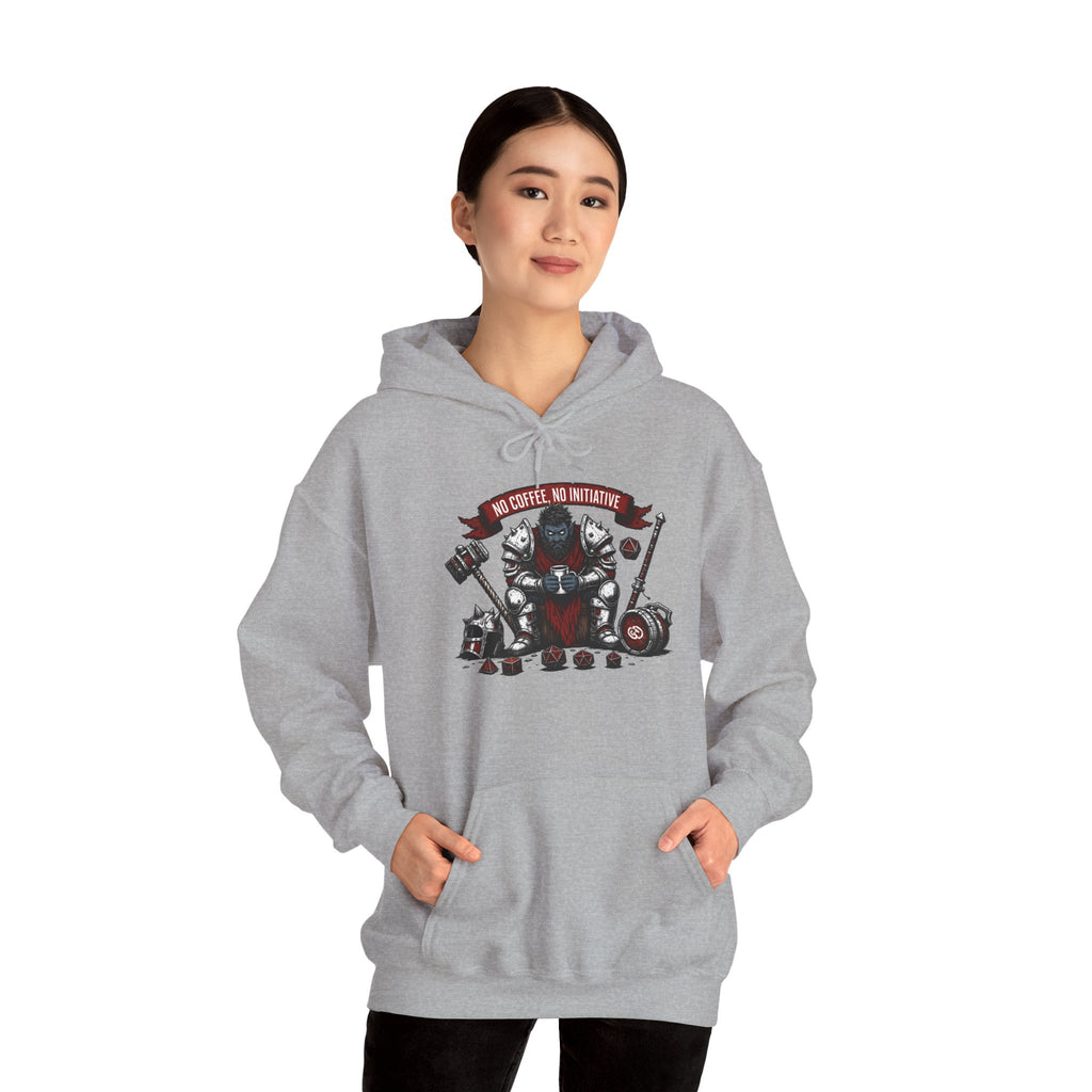 No Coffee, No Initiative | Fantasy RPG Hoodie