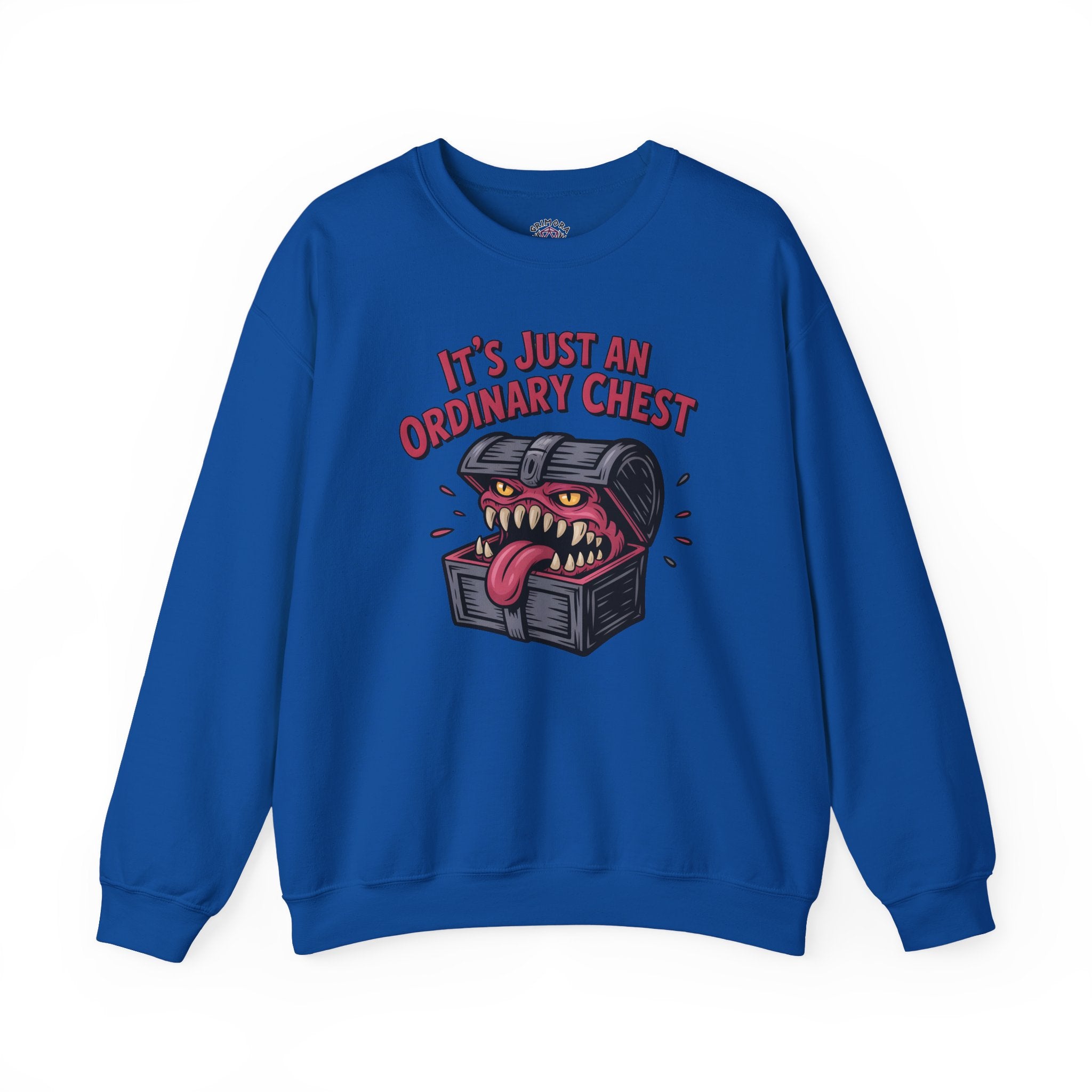 "It's Just An Ordinary Chest" — Mimic monster Sweatshirt