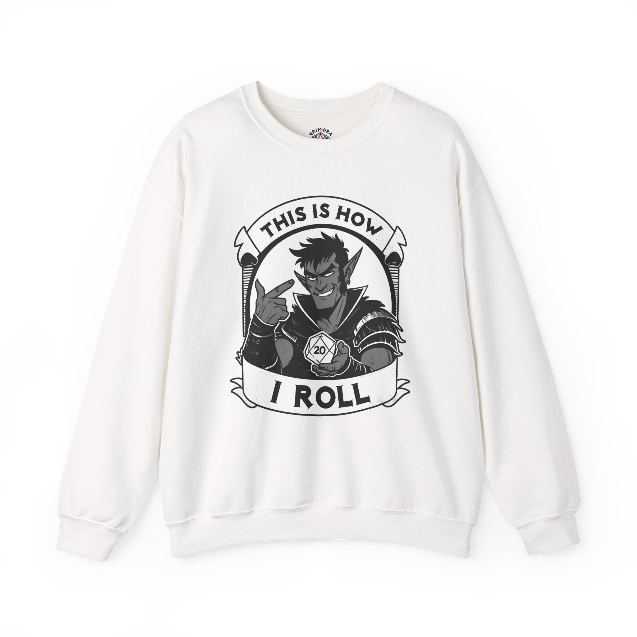 This Is How I Roll D20 Sweatshirt