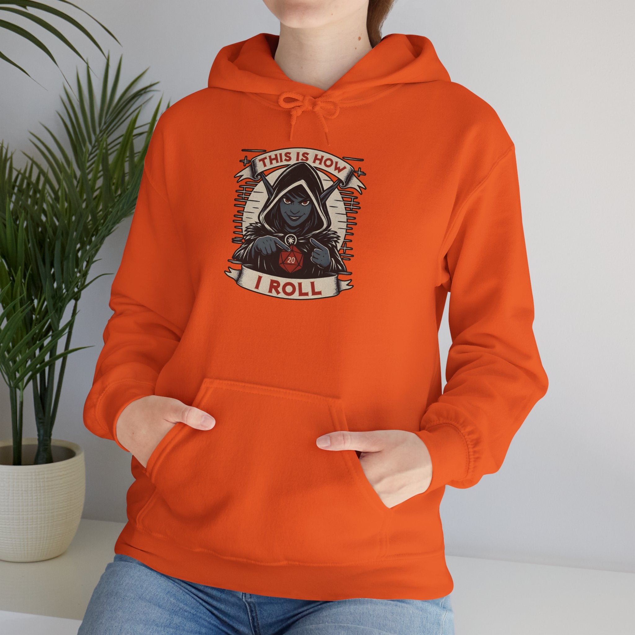 This Is How I Roll D20 Hoodie