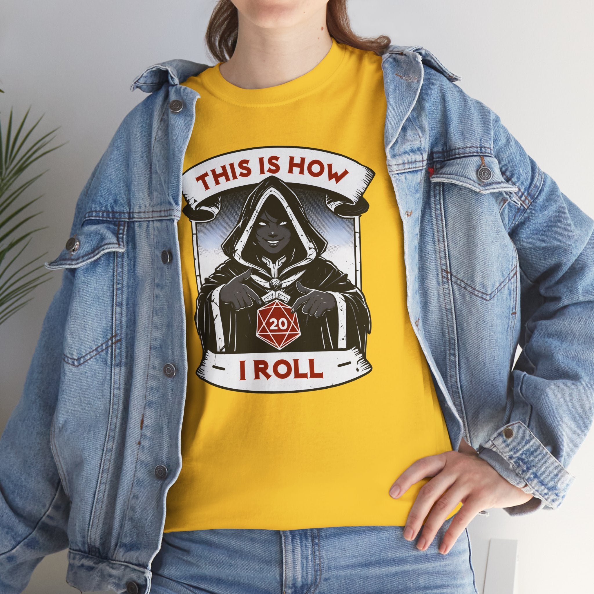 This Is How I Roll D20 T-shirt