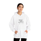 Roll. Sip. Repeat. | Tabletop RPG Coffee Hoodie | Dice & Coffee Lover Hoodie