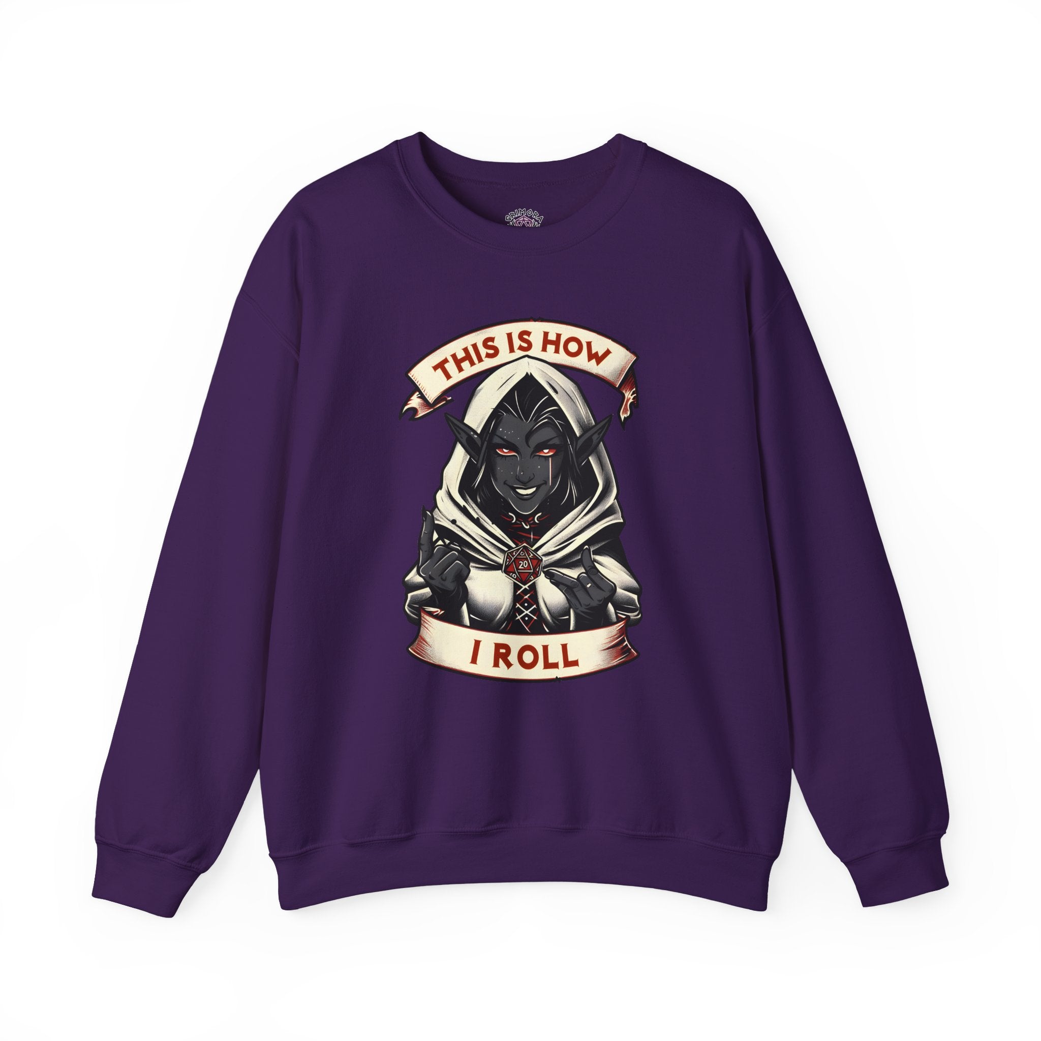 This Is How I Roll D20 Sweatshirt