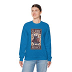 Cleric Cat at Your Service D&D Sweatshirt | Cat Lover RPG Gift