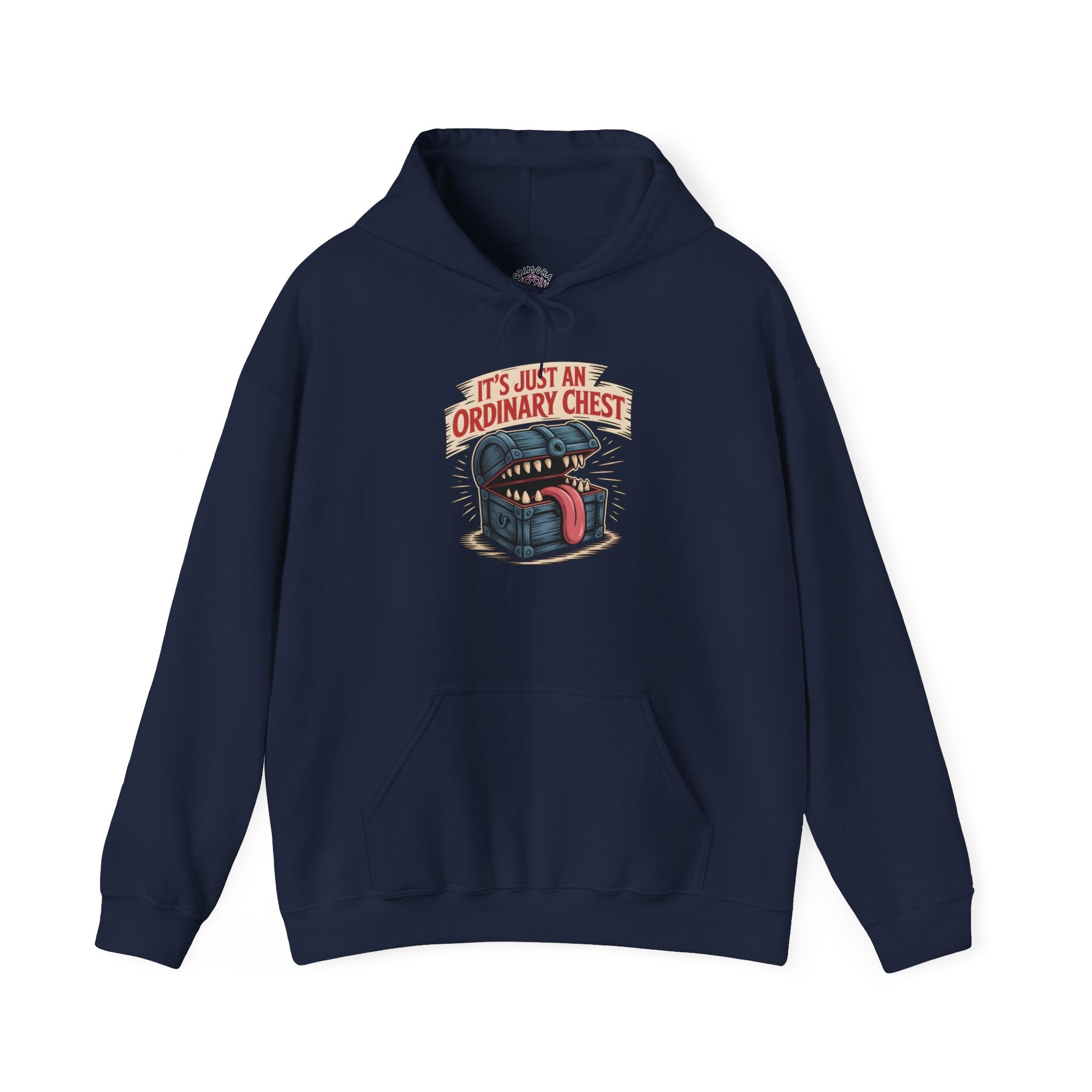 "It's Just An Ordinary Chest" — Mimic monster Hoodie