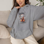 Monk Cat at Your Service D&D Hoodie | Cat Lover RPG Gift