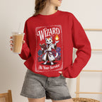 Wizard Cat at Your Serivece D&D Sweatshirt | Cat Lover RPG Gift