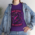 Book Worm? I Am a Book Dragon, Fantasy Reader T-shirt