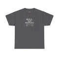 Roll. Sip. Repeat. | Tabletop RPG Coffee T-shirt | Dice & Coffee Lover T-shirt