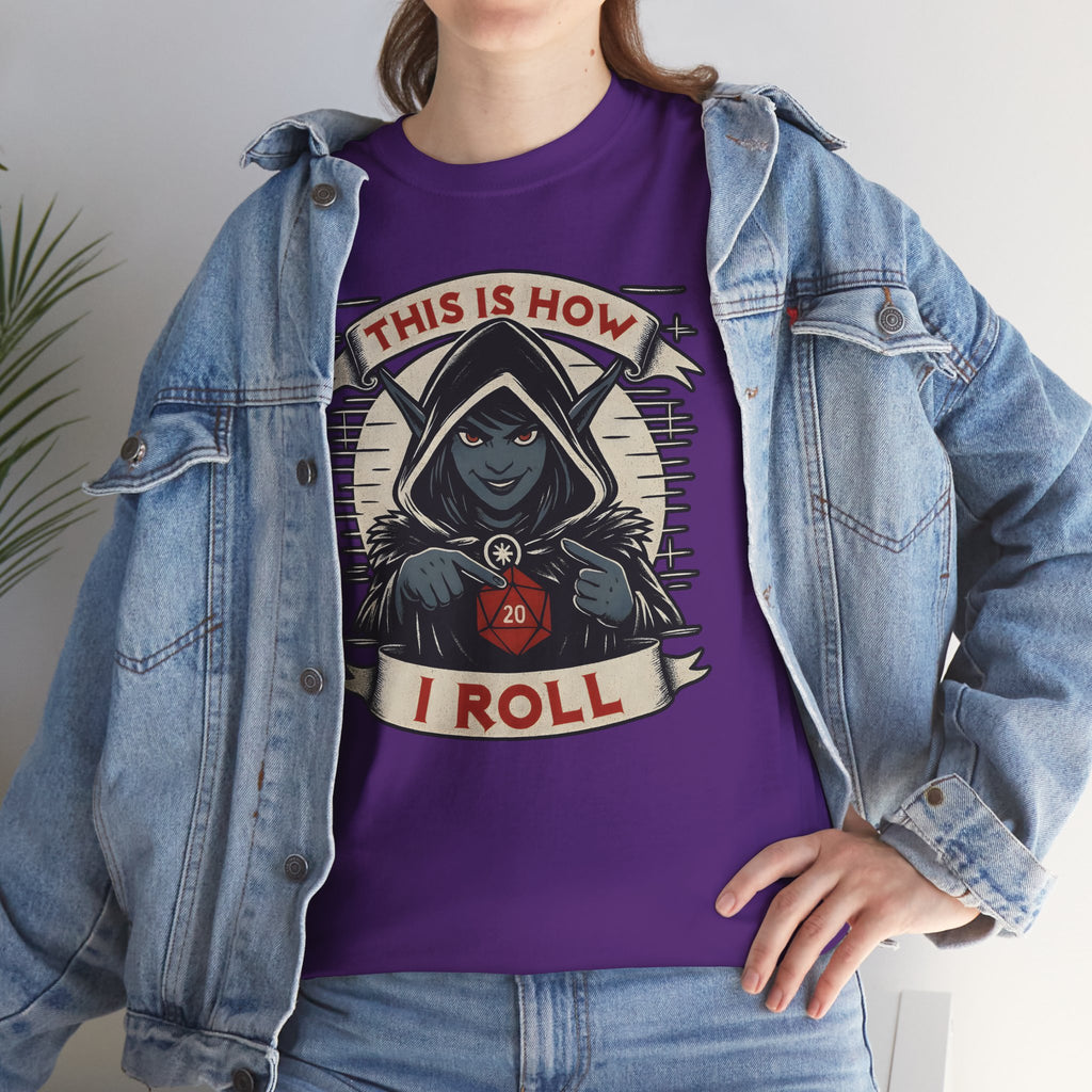 This Is How I Roll D20 T-shirt