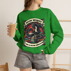 Book Worm? I Am a Book Dragon, Fantasy Reader Sweatshirt
