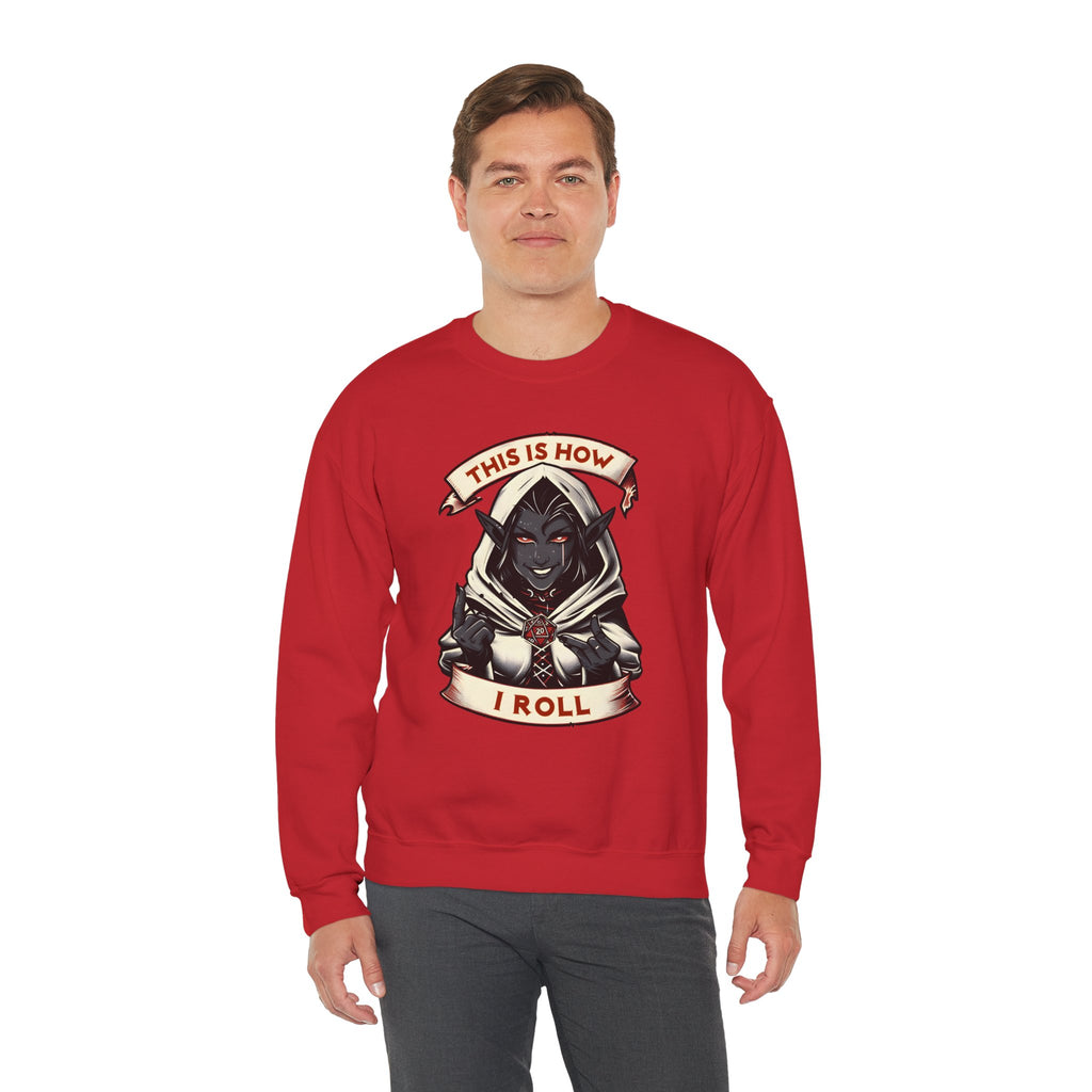 This Is How I Roll D20 Sweatshirt