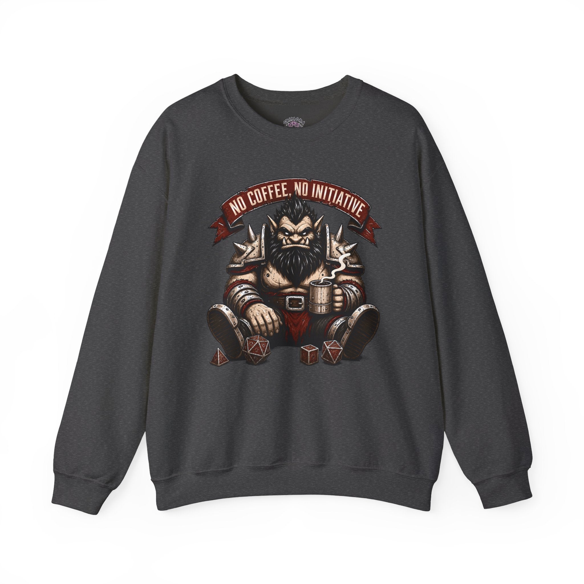 No Coffee, No Initiative | Fantasy RPG Sweatshirt