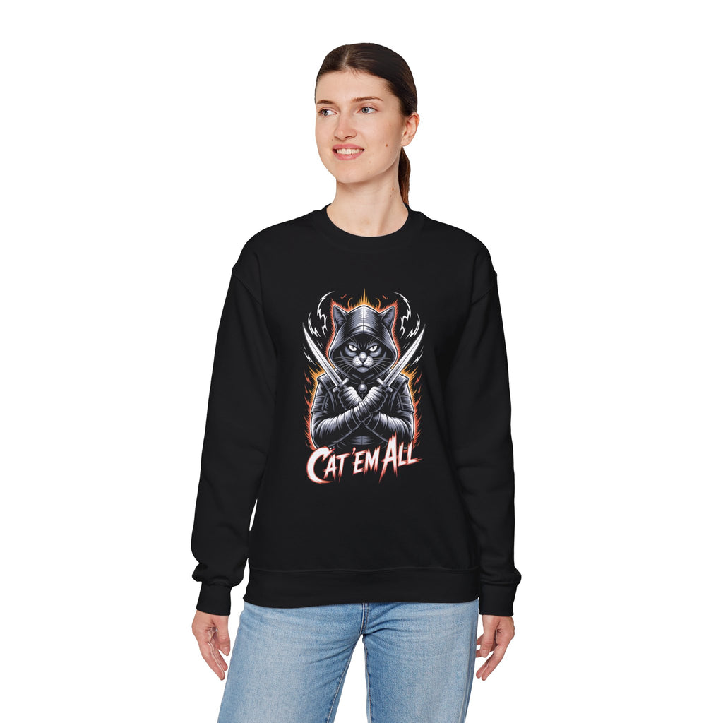 Cat 'Em All Sweatshirt