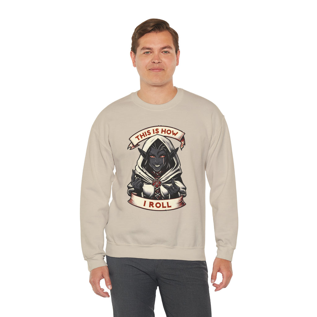 This Is How I Roll D20 Sweatshirt