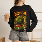 D20 roll, natural 1 Sweatshirt