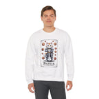 Fighter Cat at Your Service D&D Sweatshirt | Cat Lover RPG Gift