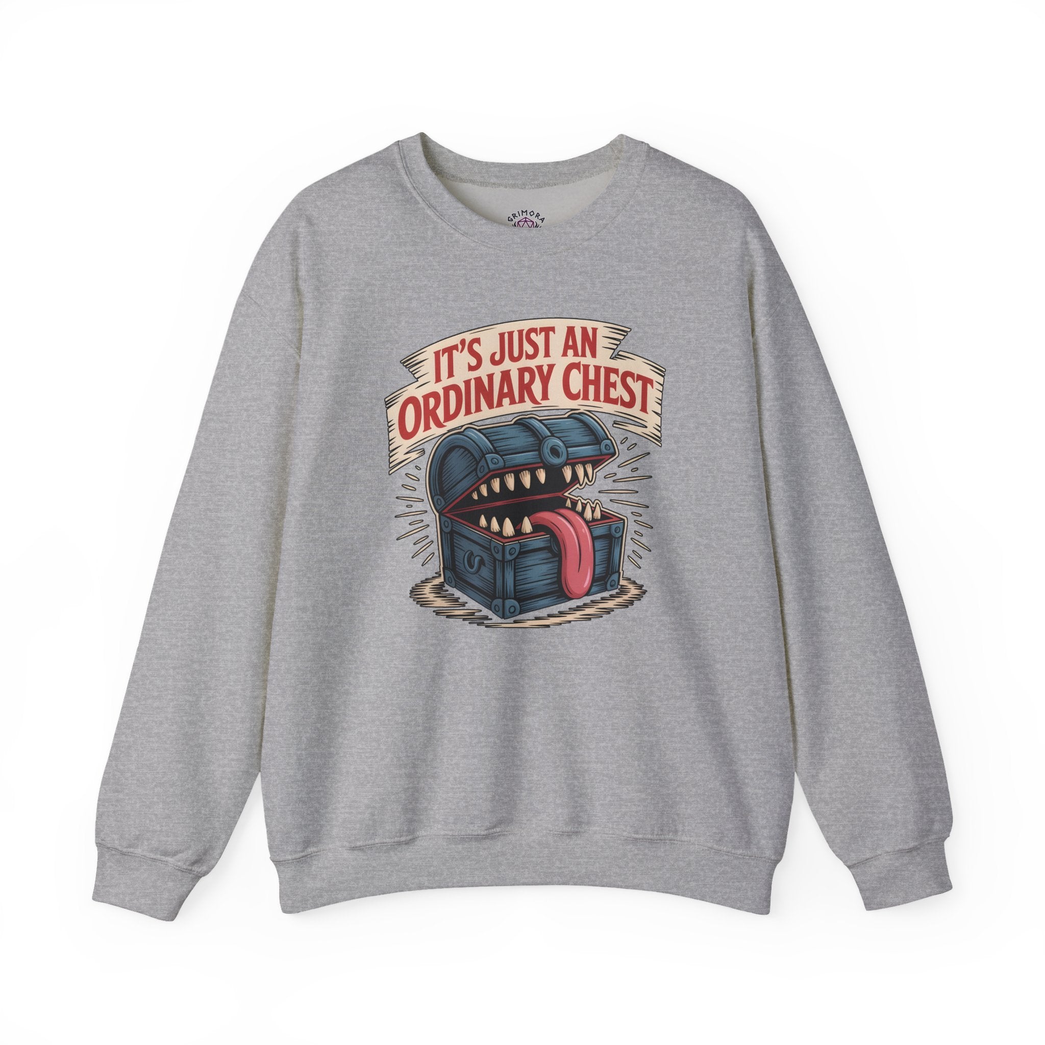 "It's Just An Ordinary Chest" — Mimic monster Sweatshirt
