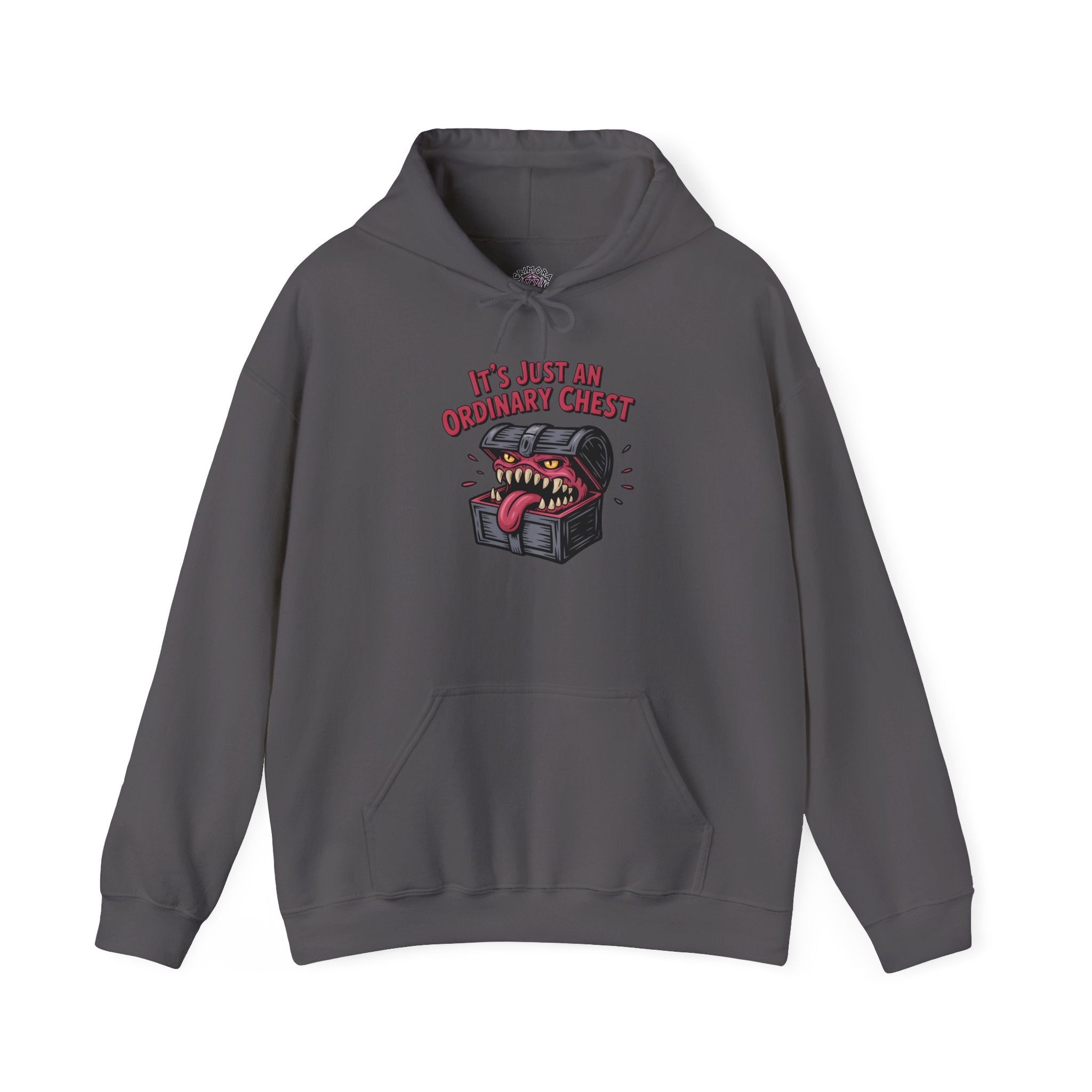 "It's Just An Ordinary Chest" — Mimic monster Hoodie