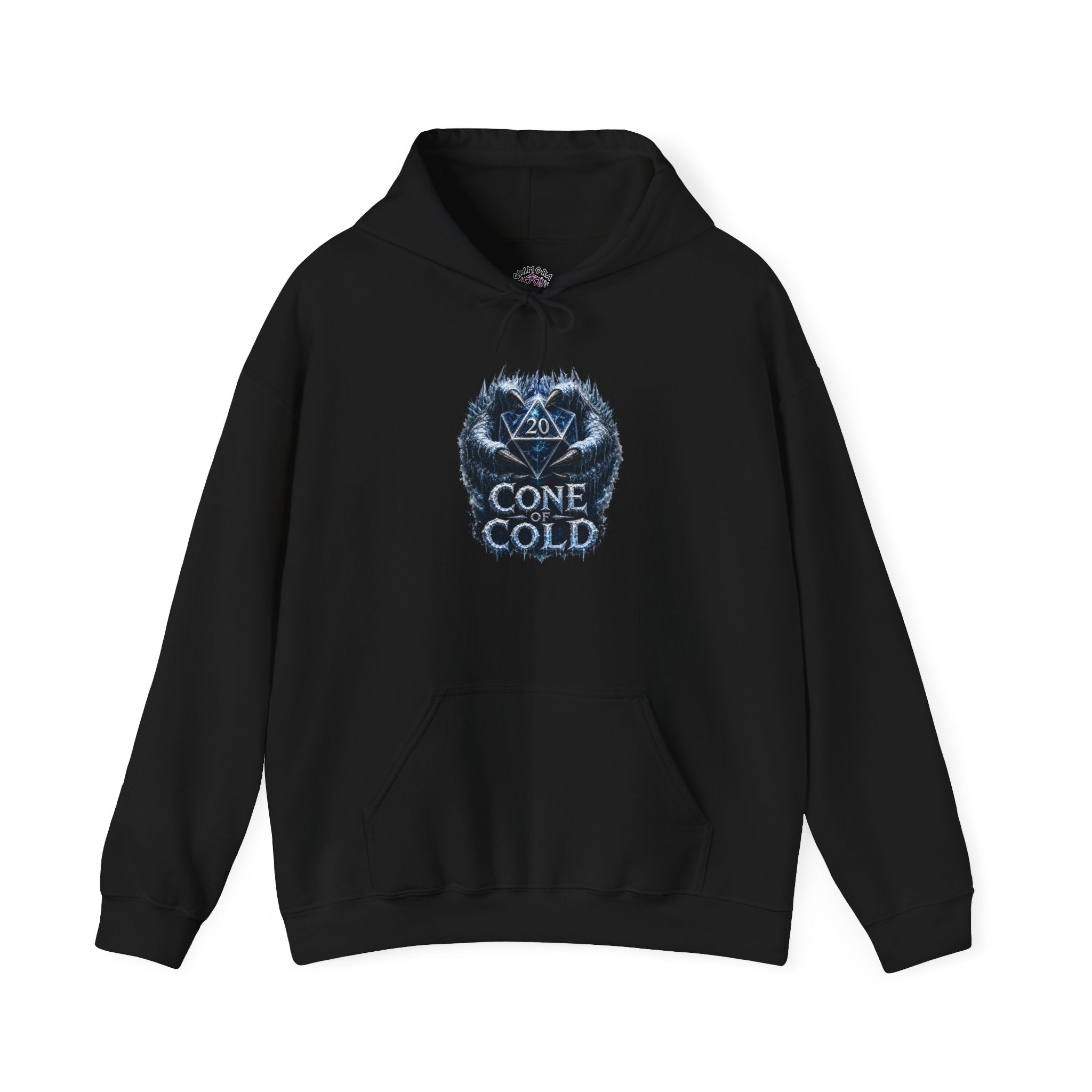 Cone of Cold – Master of Ice Magic | Fantasy RPG D20 Hoodie