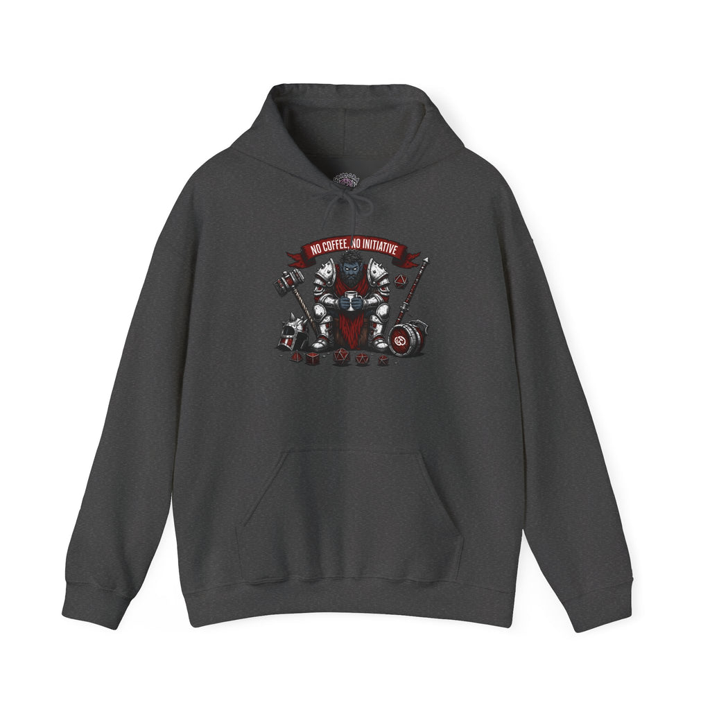 No Coffee, No Initiative | Fantasy RPG Hoodie
