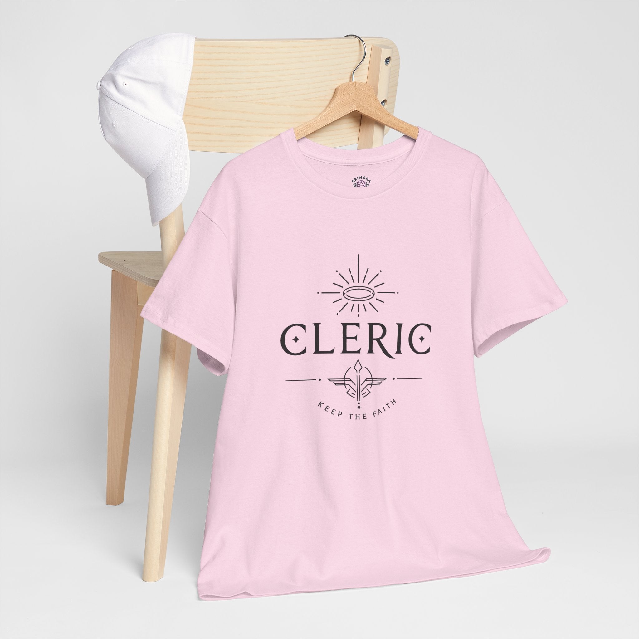 Cleric – Keep the Faith | DnD class T-shirt