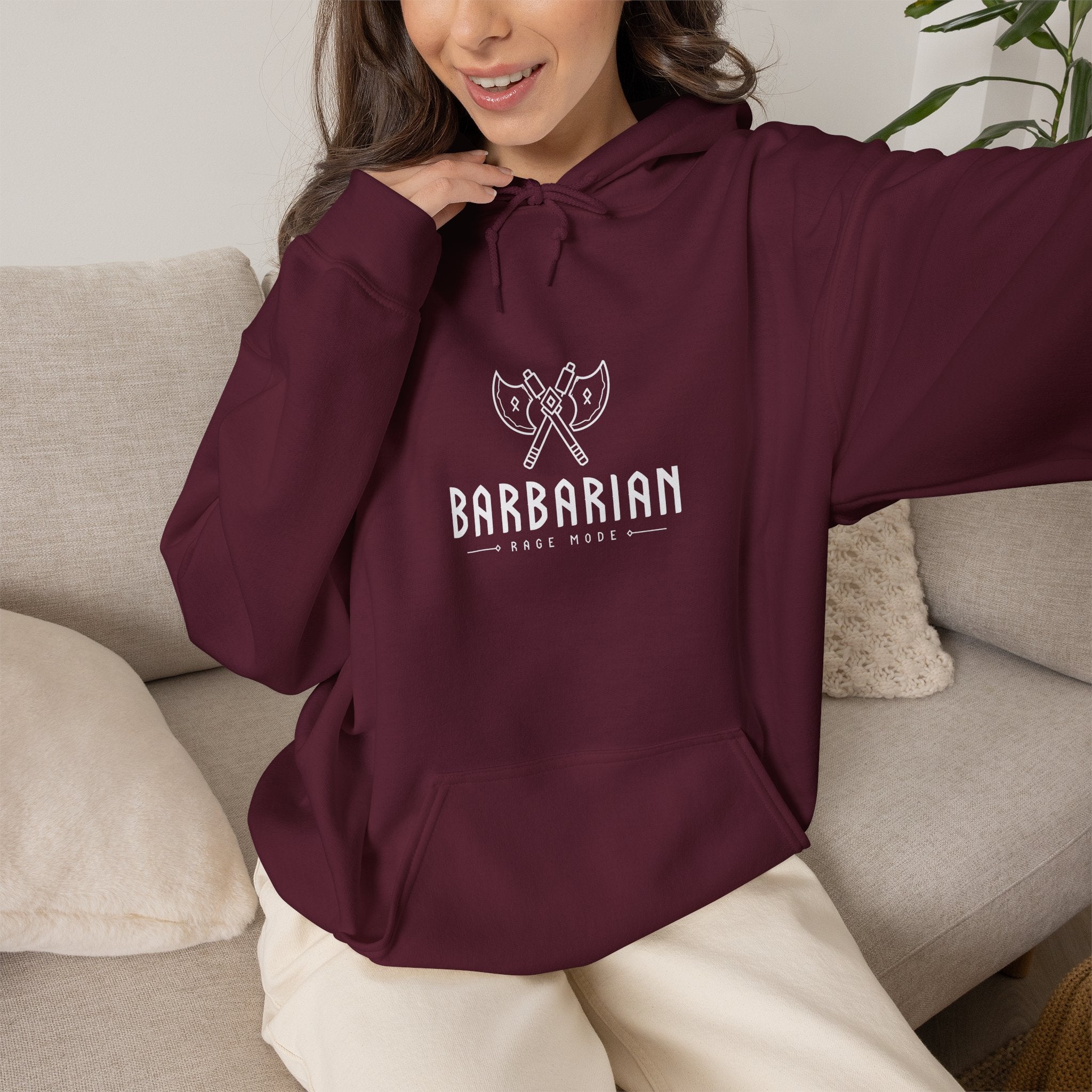 Barbarian – Rage Unleashed | DnD class Hoodie
