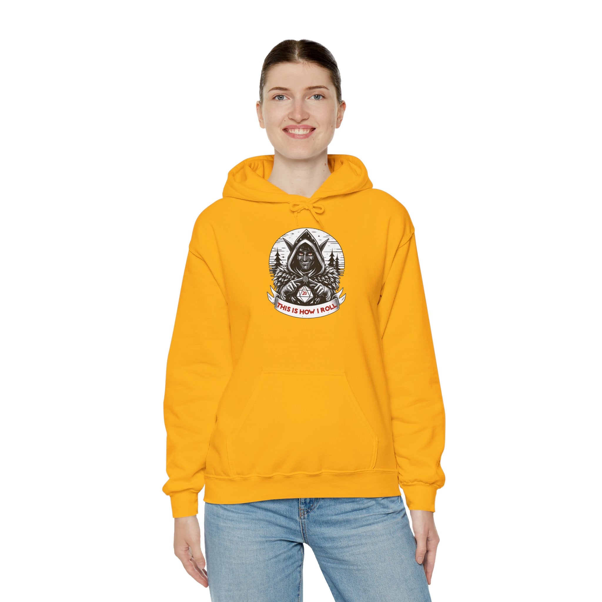 This Is How I Roll D20 Hoodie