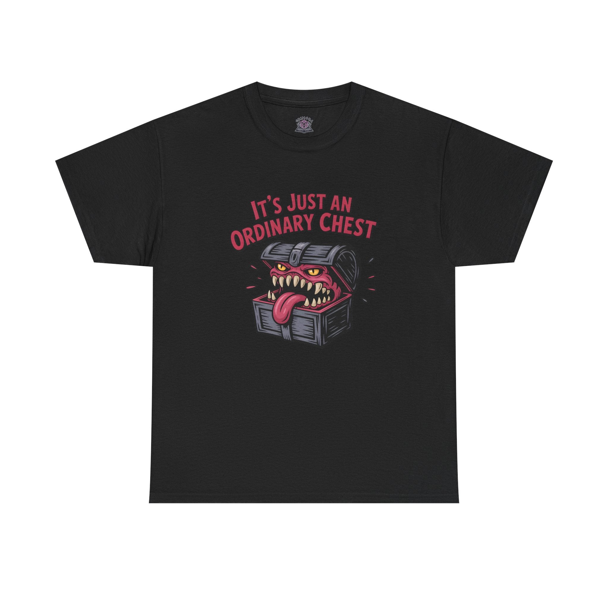 "It's Just An Ordinary Chest" — Mimic monster T-shirt