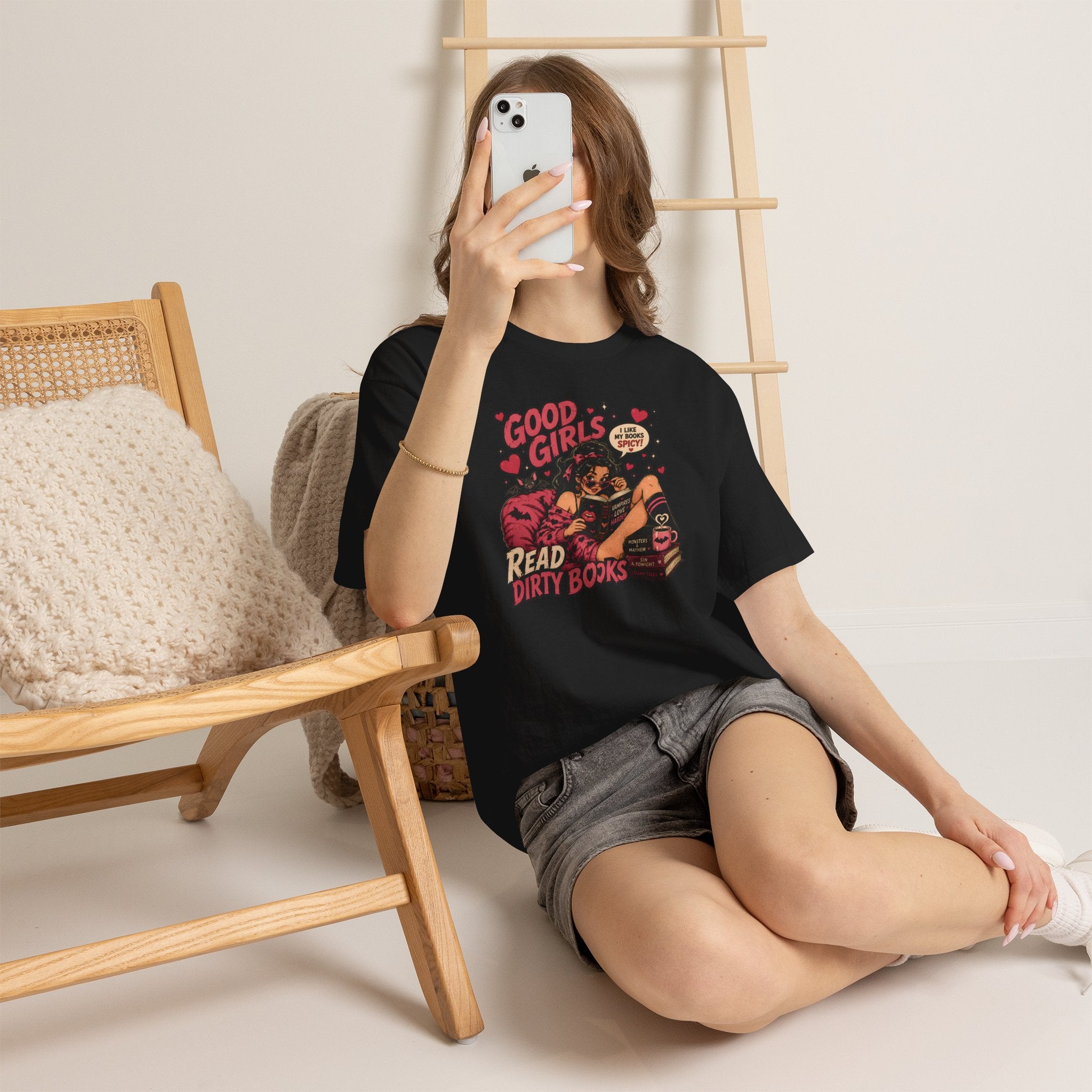 Good Girls Read Dirty Books T-shirt